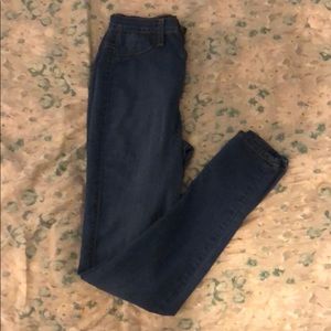 High waisted medium wash Fashion Nova jeans